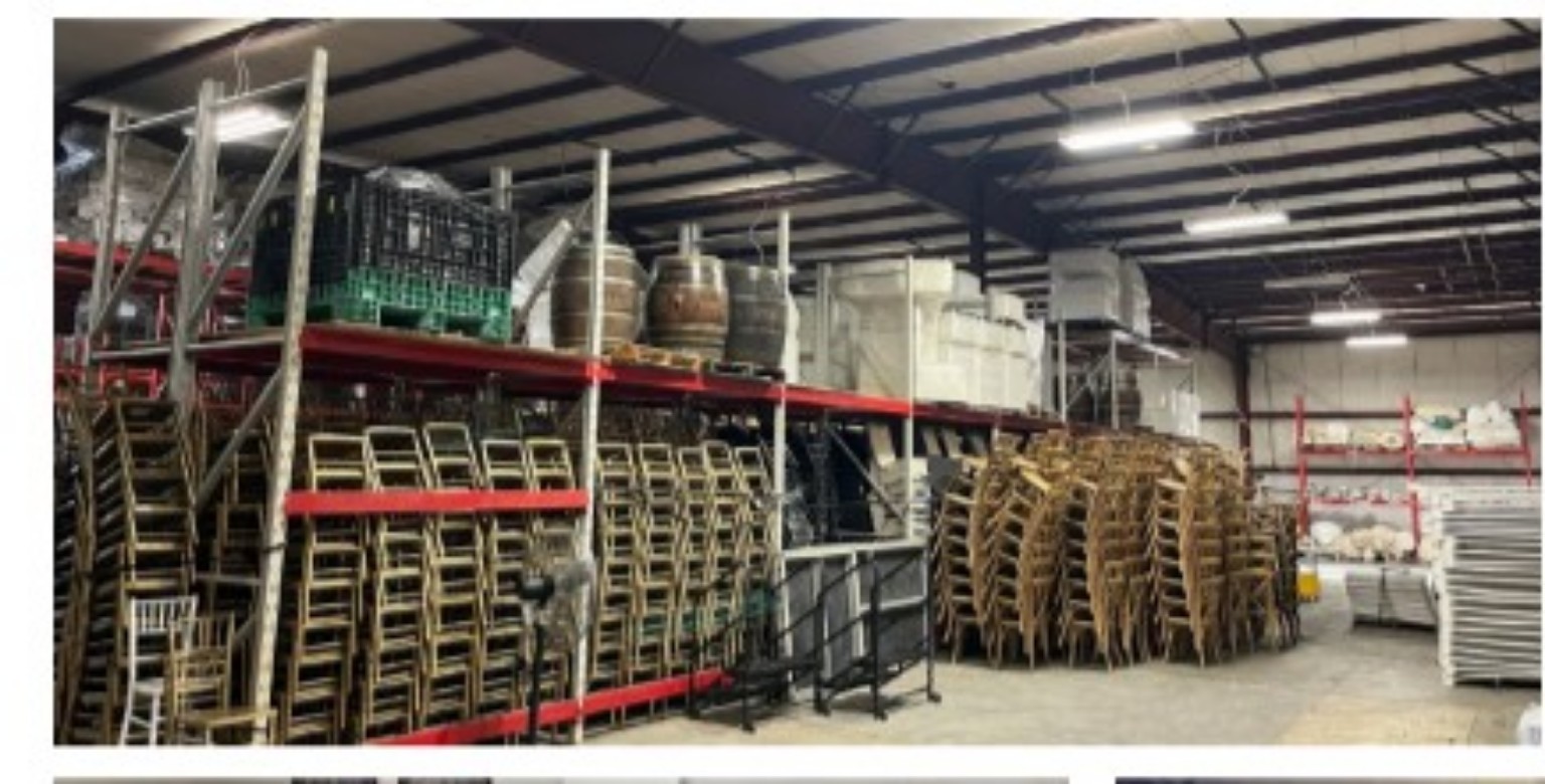NDE warehouse storage area